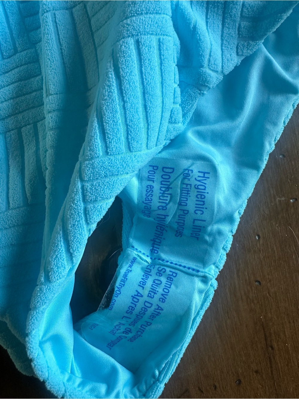 Beach Riot Turquoise Textured Cutout One-Piece XS NWOT - Picture 4 of 6